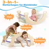 COSTWAY 3 v 1 Montessori lezecký oblúk s vankúšom, lezecký Náhľad obrázku produktu 4