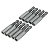 10x Bitverlängerung 60 mm Bithalter Aufsatz Bit Halterung Produktbild-Vorschau 1