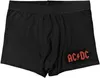 AC/DC - Caleçon homme/femme unie RO10278 (XL) (Noir) Voir les images du produit 1