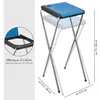 ONVAYA® Müllsackständer | 2 Stück | blau | bis 120 Liter |  Produktbild-Vorschau 2