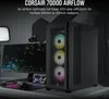 CORSAIR Geh Midi 7000D Airflow (Tempered Glass) Black Náhled obrázku produktu 9