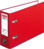 Herlitz Ordner / quer / DIN A5 / 80mm breit / Farbe: rot Produktbild-Vorschau 1