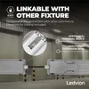 Ledvion Feuchtraumleuchte LED 2x150cm 2x28W 185lm/W 4000K Produktbild-Vorschau 4