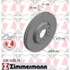 2 Zimmermann Bremsscheiben 302mm vorne für Cadillac BLS Produktbild-Vorschau 2