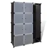 vidaXL Modularer Schrank mit 9 Fächern 37×115×150 cm Produktbild-Vorschau 3