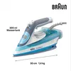 Braun TexStyle 5 SI 5006 BL, Żelazko suche i parowe, Płyta Podgląd zdjęcia produktu 5