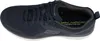 A top-down view of a navy blue Skechers shoe. Produktbild-Vorschau