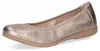 Caprice TAUPE METALLIC Ballerina Beige Produktbild-Vorschau 1