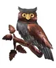 Wanddeko Eule Vogel Uhu Ziervogel Metall Deko Bild Tier Produktbild-Vorschau 2