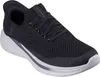 A single black Skechers shoe is shown from a side angle against a white background. Anteprima dell’immagine prodotto