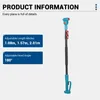 Súprava akumulátorových nožníc na konáre Drillpro 6 palcov Náhľad obrázku produktu 8
