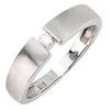 Solitär Spannring Ring Diamant Brillant 0,05 Ct W/P1 585 Produktbild-Vorschau 2