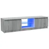 Mobile TV con luci LED Grigio Sonoma 120x30x35,5 cm Anteprima dell’immagine prodotto 1