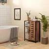 kleankin Meuble de salle de bain sur pied, meuble de Voir les images du produit 8