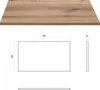 Waschtisch Unterschrank 80 cm Waschbecken Keramik Produktbild-Vorschau 4