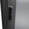 Komplette 2-flügelige Doppeltür aus Aluminium und Produktbild-Vorschau 5