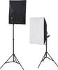vidaXL Fotostudio-Set 5 farbige Hintergründe & 2 Softboxen Produktbild-Vorschau 4
