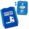 Parkscheibe mit Spruch: Normalerweise fahre ich Lastwagen Produktbild-Vorschau 2
