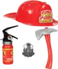 Kinder Feuerwehrmann Spiele-Set (4-teilig) Produktbild-Vorschau 1