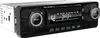 A front-facing studio shot of a car radio with a retro design. Voir les images du produit