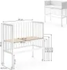 Beistellbett Vitalispa Sophie Weiß 94 x 42.5 cm 1 Produktbild-Vorschau 7