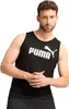 Puma Ess No. 1 Logo ärmelloses T-shirt Schwarz XL Mann Produktbild-Vorschau 6