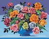 Zuty - Malen nach Zahlen - ROSEN IN EINER VASE UND Produktbild-Vorschau 1