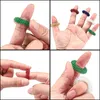 24 Stück Akupressurringe – Stachelige Sensorische Finger Produktbild-Vorschau 4