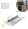 Emuca Wysuwany wieszak, Prawy, Malowane aluminium, Stal i Podgląd zdjęcia produktu 5