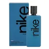 A blue bottle of Nike Blue Man Eau de Toilette and its matching blue box are displayed against a white background. Náhled obrázku produktu