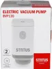 The image shows the retail packaging of an electric vacuum pump. Podgląd zdjęcia produktu
