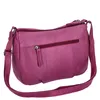 The Skandinavian Brand Leder Umhängetasche  Purple : Produktbild-Vorschau 2