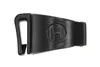 A black plastic clip with an 'H' logo inside a circle, shown against a white background. Produktbild-Vorschau