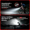 Fahrradlicht Vorne StVZO zugelassen, 4 Leuchtmodi Produktbild-Vorschau 5