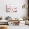 Gerahmtes Poster - Schwarzer Rahmen - Magnolie Blumen Rosa Produktbild-Vorschau 7