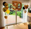 Gewichtje voor ballonnen, folie, goudkleurig Productafbeelding-voorbeeld 5