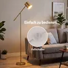COSTWAY Stehlampe 175cm, Stehleuchte mit verstellbarem Produktbild-Vorschau 6