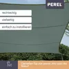 Perel Rechteckiges Sonnensegel 4 × 3 m für Garten und Produktbild-Vorschau 3