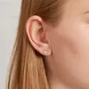 Herz Ohrstecker für Damen aus 585er Gold von Unique Produktbild-Vorschau 2