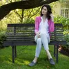 Zahradní lavička Relaxdays, 2místná, rozměry: 79 x 130 x 75 Náhled obrázku produktu 3