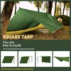 VOSOIR 3x4M Tarp Zeltplane Wasserdicht Ultraleicht 15 Öse+6 Produktbild-Vorschau 5