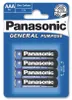 Panasonic AAA Genereal Purpose Pile 1,5V 4er Blister Voir les images du produit 14