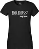 Huuraa Damen T-Shirt Bora Bora my love M Black Bio Produktbild-Vorschau 2