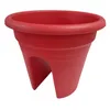 Balkongeländertopf Mediterran 2-fach - Ø 30 cm - Himbeere - Produktbild-Vorschau 3