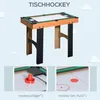 HOMCOM 4-in-1 Multispieltisch mit Tischfußball Tischhockey Produktbild-Vorschau 6