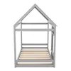 Hausbett fš¹r Kinder mit Dachdesign, Kreativ Jugendbett aus Produktbild-Vorschau 13