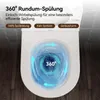 HOROW Hänge Toilette Spülrandloses WC - Produktbild-Vorschau 4
