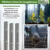 Z-Profil Zaunpfosten 150 cm feuerverzinkt 10x Zaunpfähle Produktbild-Vorschau 4