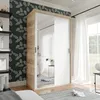 IDOHOME-Zweitüriger Schiebetürenschrank mit Spiegel PEDRI Produktbild-Vorschau 1