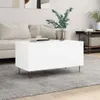 vidaXL Konferenčný stolík biely 90x44,5x45 cm Drevo Náhľad obrázku produktu 2